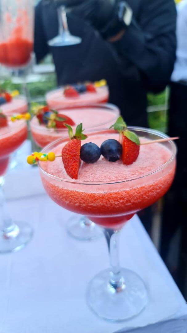 Strawberry mocktail by SipNDrink